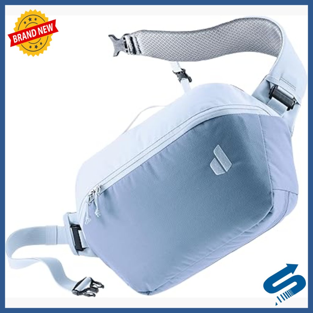 8l Crossbody Sling Bag, Recycled Fabric, Travel & Hiking Essential